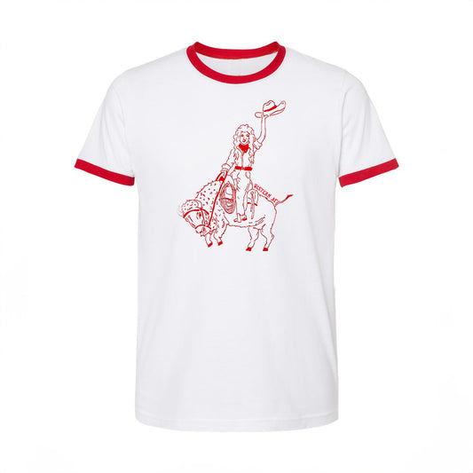 Bison Gal T-Shirt - Ringer