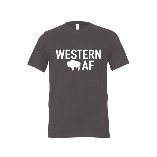 Western AF T-Shirt - GRAY
