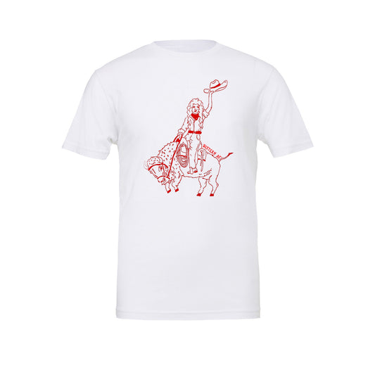 Bison Gal T-Shirt - White
