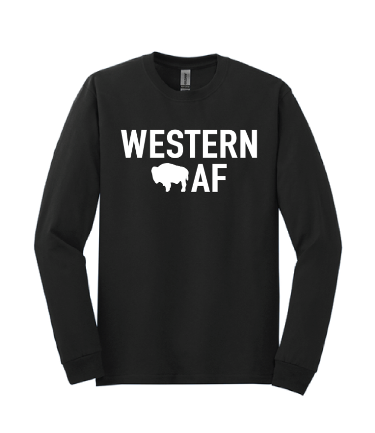 Long Sleeve Western AF Shirt