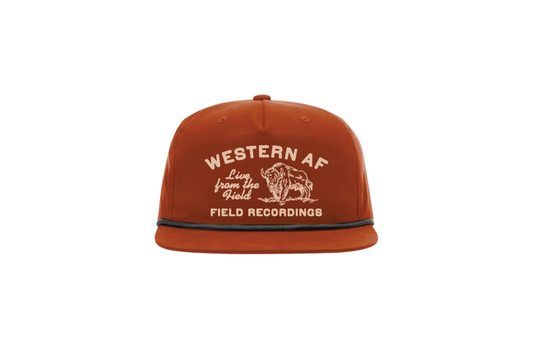 Western AF Field Recordings Embroidered Rope Hat
