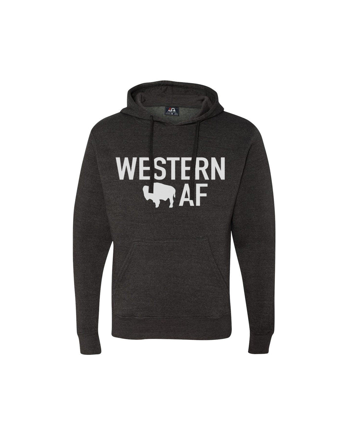 Western AF Hoodie - Charcoal