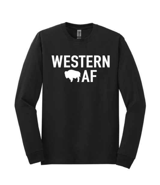 Long Sleeve Western AF Shirt