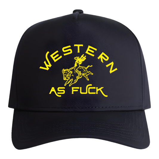 Western AF Embroidered BIson Gal Cap